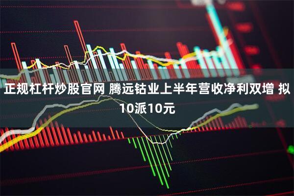 正规杠杆炒股官网 腾远钴业上半年营收净利双增 拟10派10元